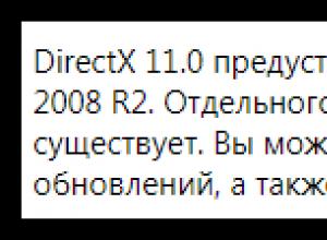 DirectX:n päivittäminen Windows XP:ssä Direct X:n asentaminen Windows 7:ssä